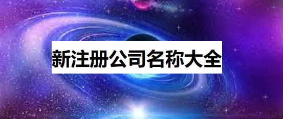 注册公司名字大全好听的公司名字 (注册公司名字查询重名)