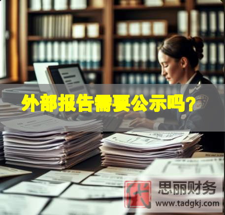 外部报告需要公示吗？