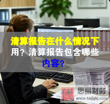 清算报告在什么情况下用？清算报告包含哪些内容？