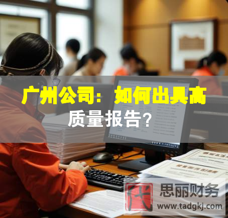 广州公司：如何出具高质量报告？