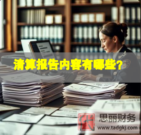 清算报告内容有哪些？