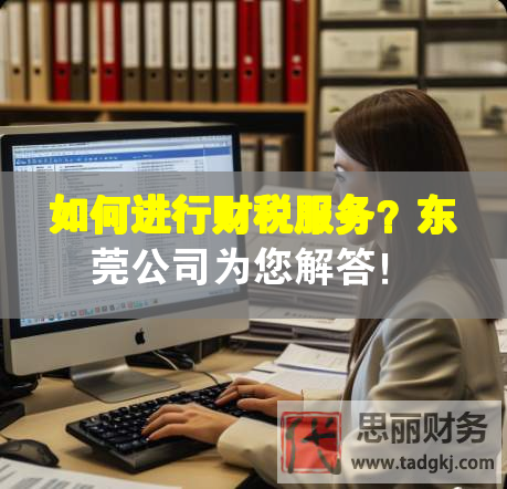 如何进行财税服务？东莞公司为您解答！