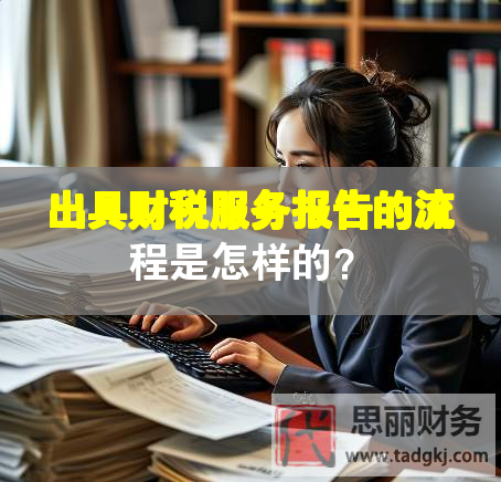 出具财税服务报告的流程是怎样的？