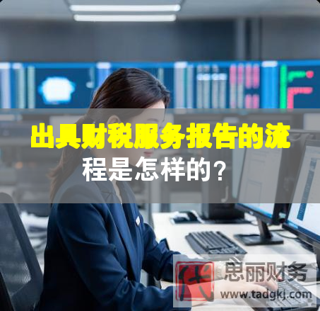 出具财税服务报告的流程是怎样的？