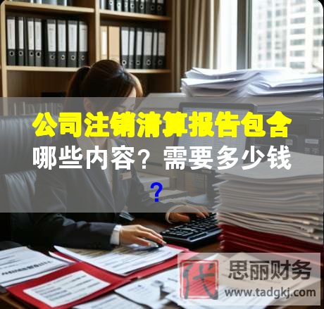 公司注销清算报告包含哪些内容？需要多少钱？