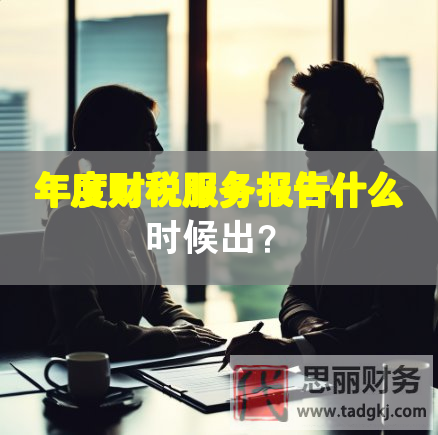 年度财税服务报告什么时候出？