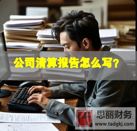 公司清算报告怎么写？